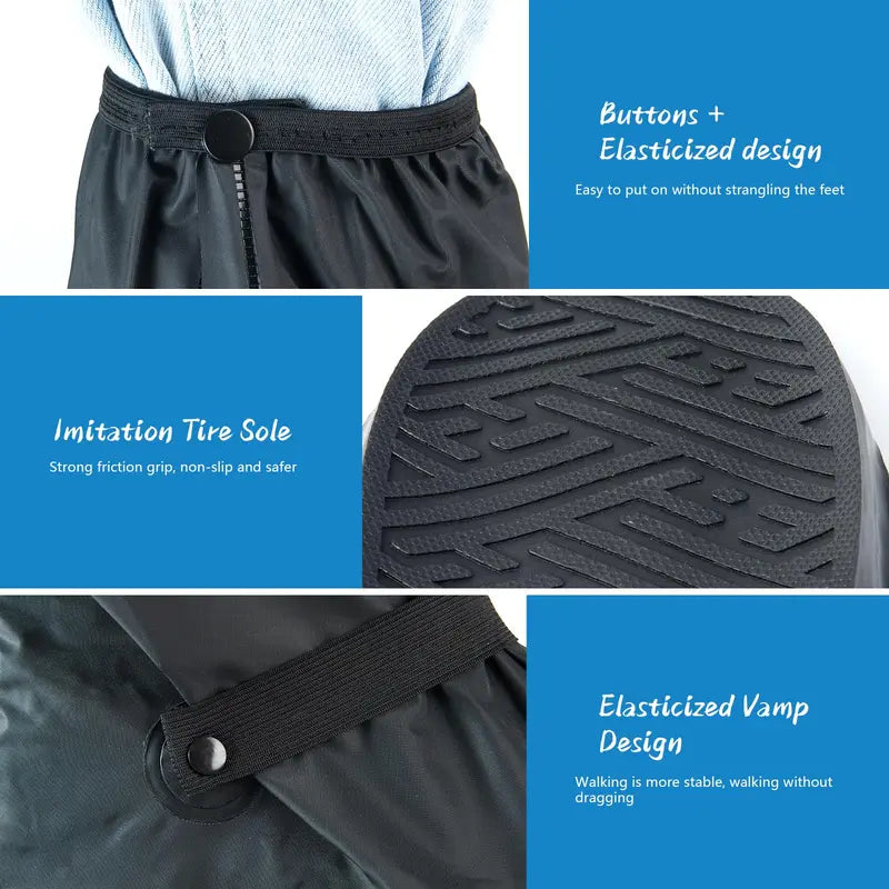 👟Reusable Waterproof Rain Boot Shoe Covers