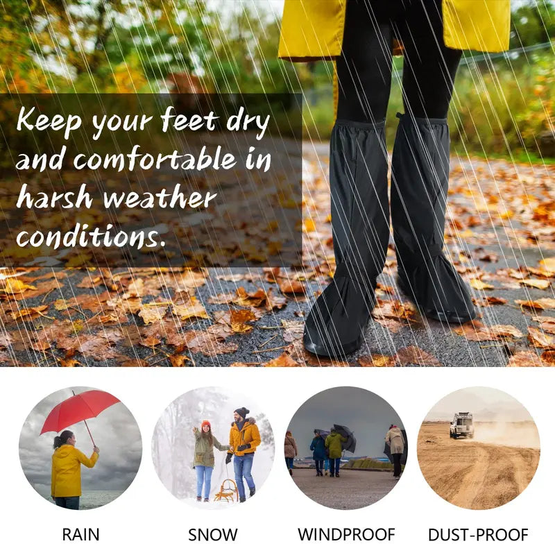 👟Reusable Waterproof Rain Boot Shoe Covers