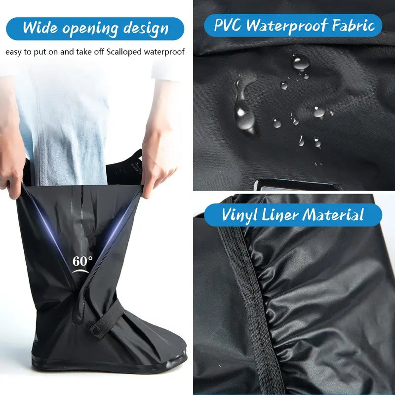 👟Reusable Waterproof Rain Boot Shoe Covers