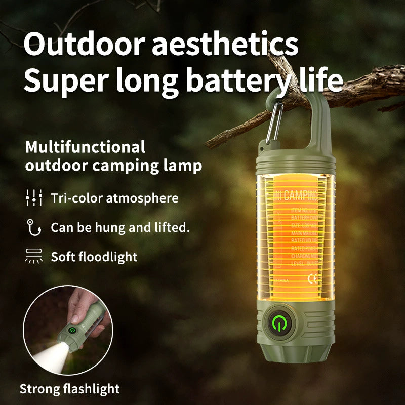 💡Lightweight Rechargeable Camping Lantern