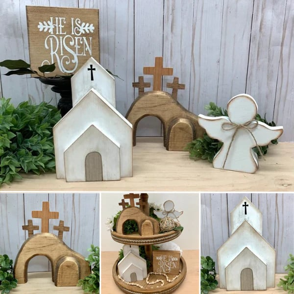 💕2026 Handmade Jesus Tomb-Easter Bundle Kitt 🔥BUY 2 FREE SHIPPING