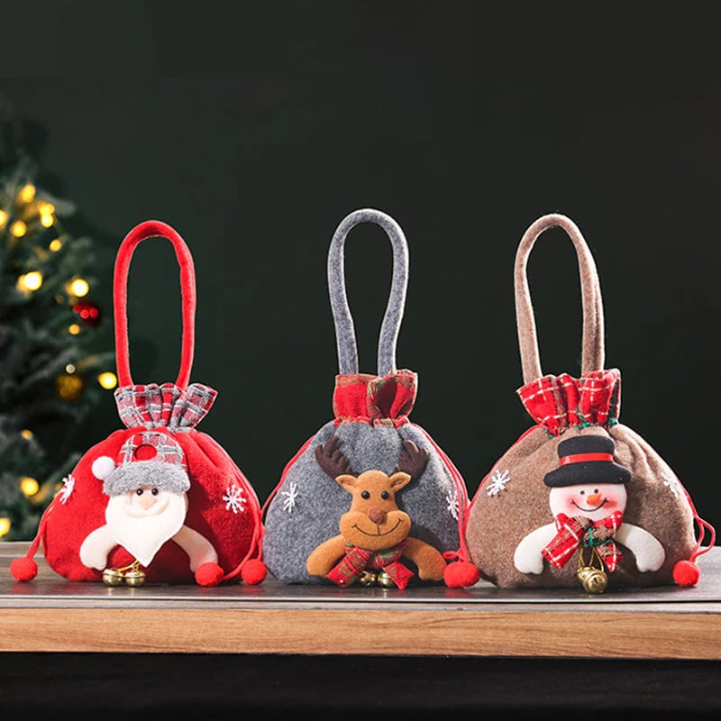 🎄Christmas Sale 49% OFF - 🍎Christmas Gift Bags Zipper Design 🔥BUY MORE SAVE MORE