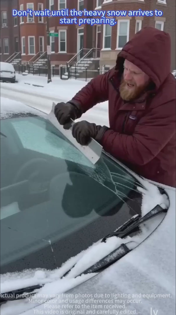 Windshield cover demonstration 4