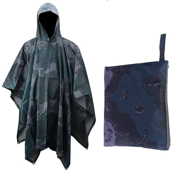 3 in 1 Hooded Poncho